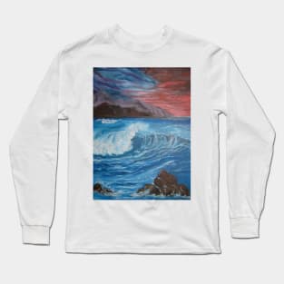 Ocean Wave Long Sleeve T-Shirt